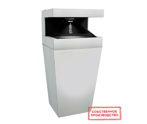 Напольная 3D пирамида «AVKompleks» с тремя проекциями