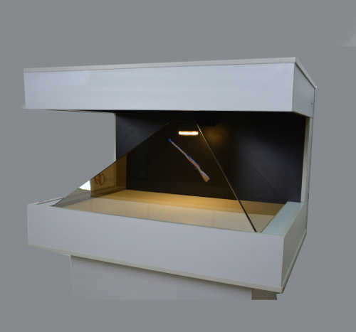 Напольная 3D пирамида «AVKompleks» на электроподъемном механизме для доступной среды