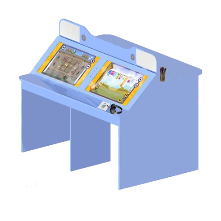 Интерактивный логопедический стол LOGO II (2 ребенка + 1 педагог)